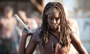 Michonne in The Walking Dead