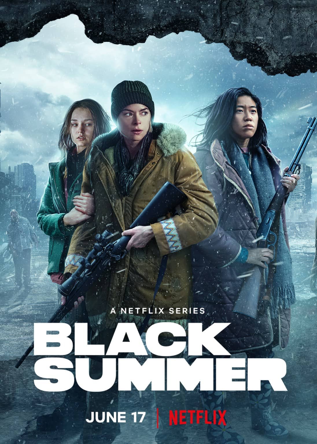 black summer posters