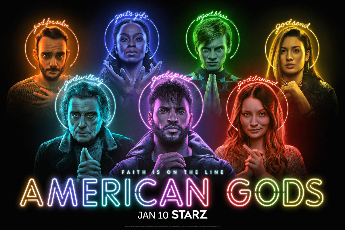 american gods posters