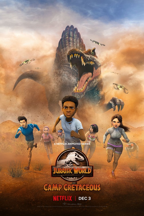 jurassic world camp cretaceous 4 posters