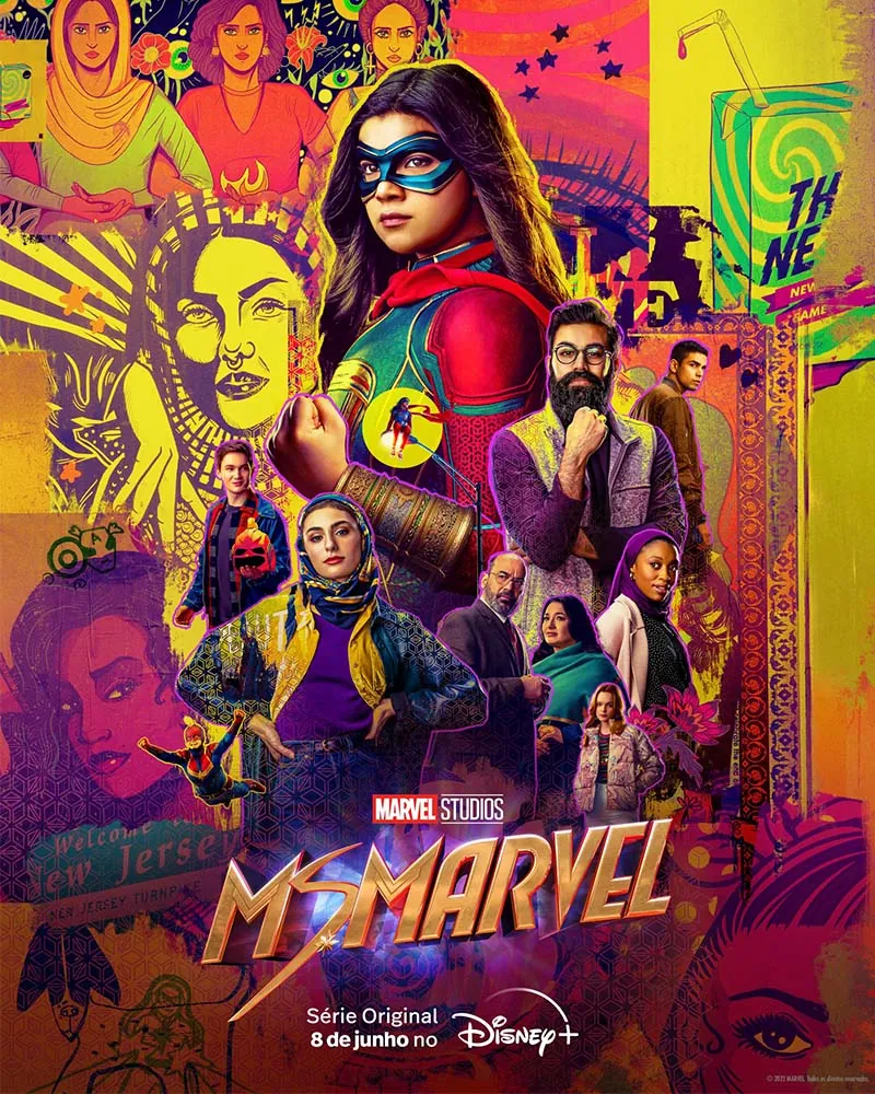 ms marvel estreia poster