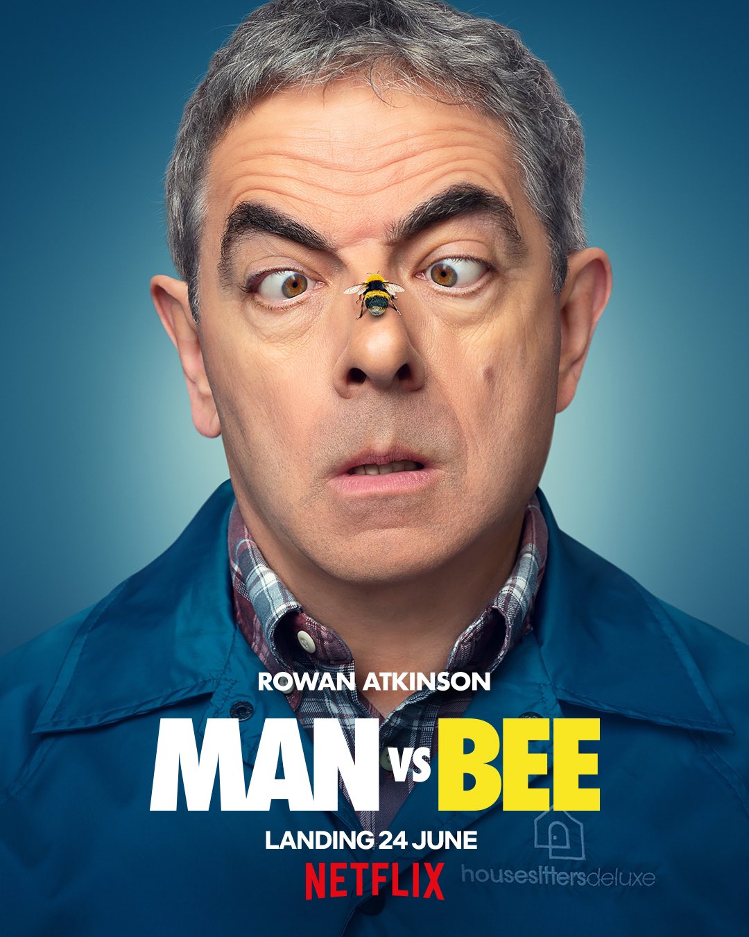 man vs bee poster