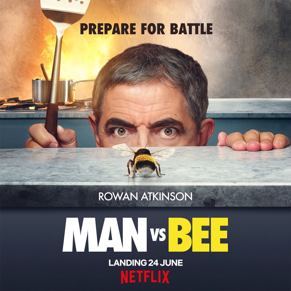 man vs bee poster