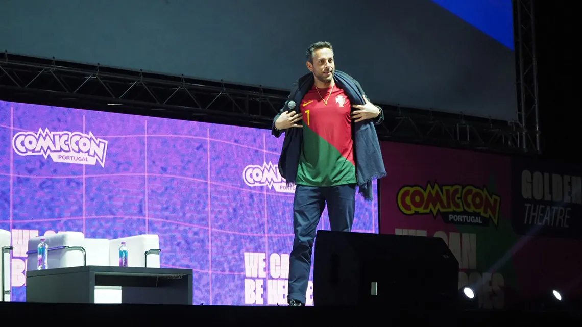 zachary levi comic con portugal 2022