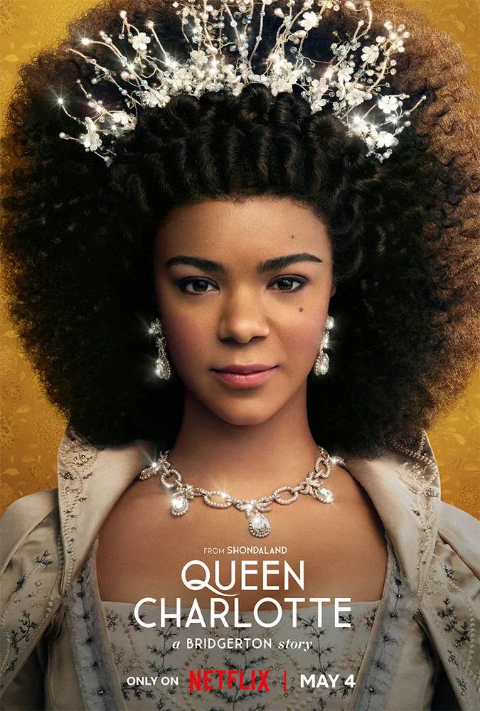 queen charlotte bridgerton poster
