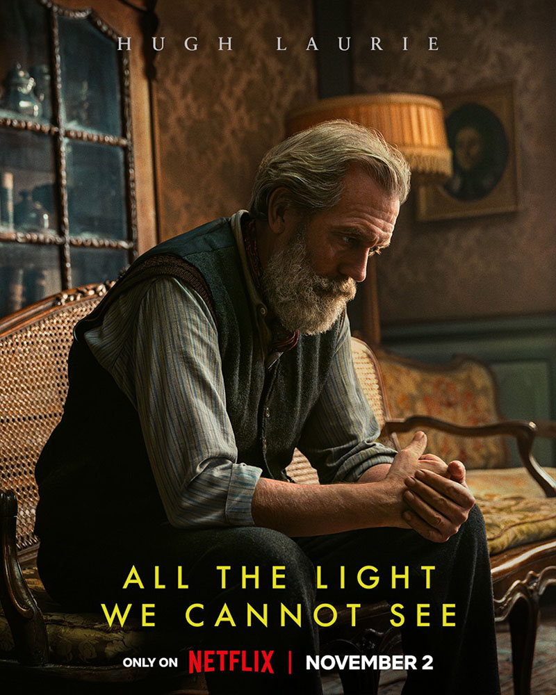 all the light we cannot see poster hugh laurie