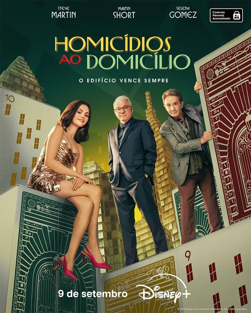 only murders in the building 5 poster disney pt