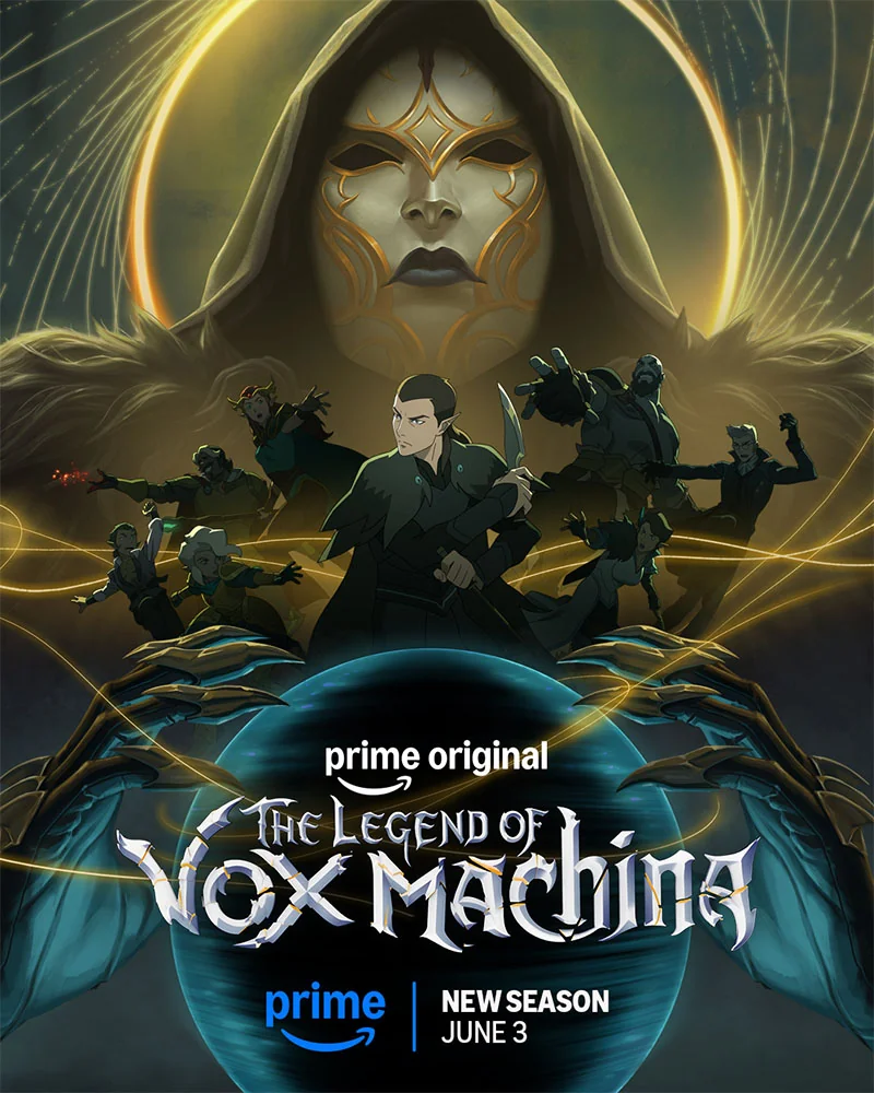 The Legend of Vox Machina 4 poster prime video