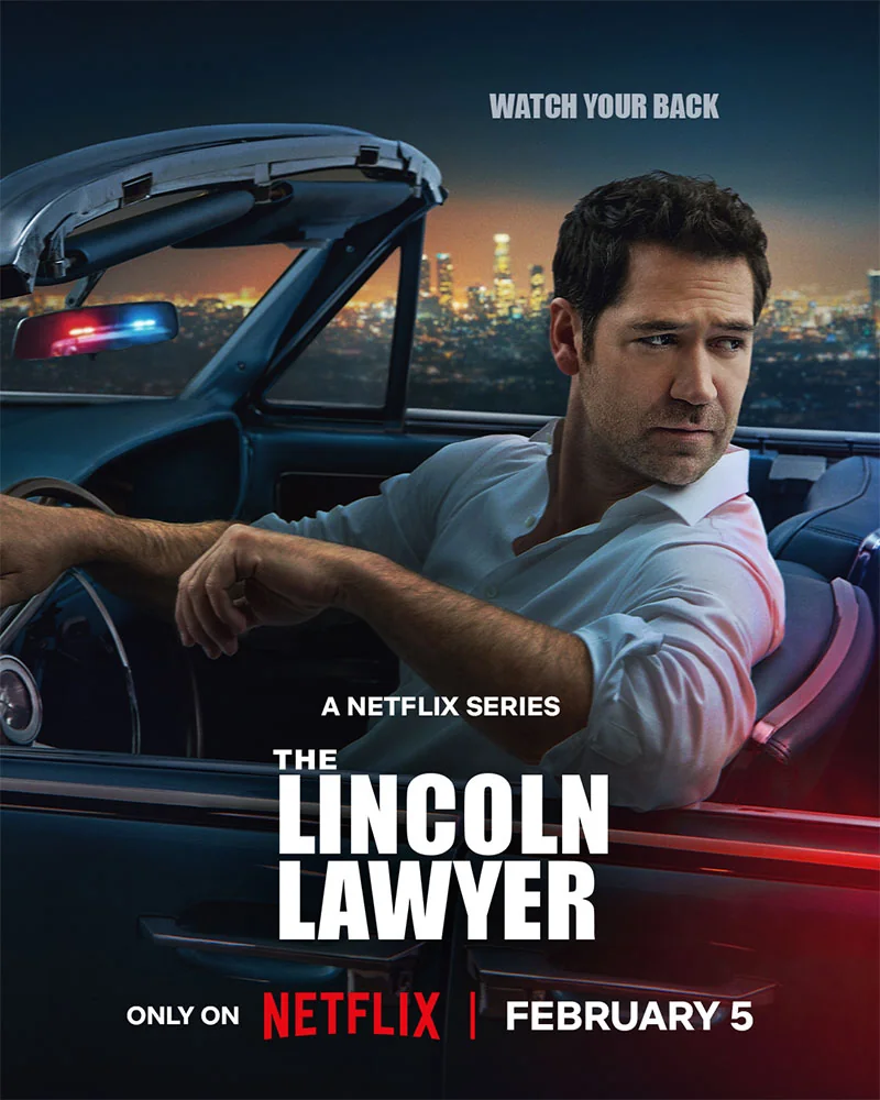 The Lincoln Lawyer 4 poster netflix