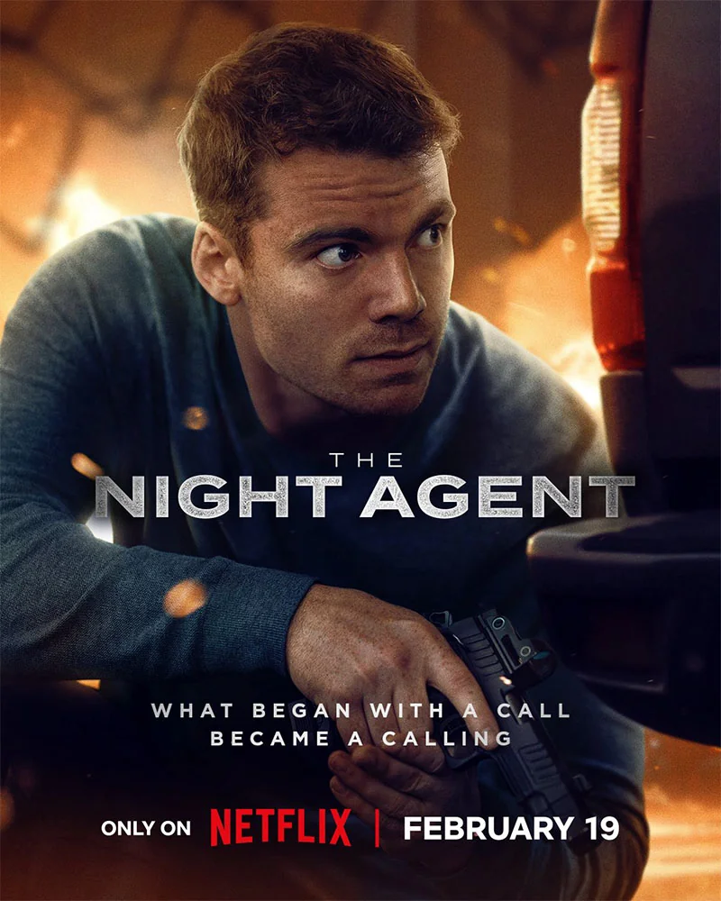 The Night Agent 3 poster netflix