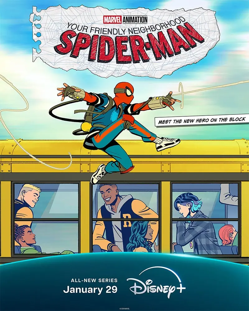 Your Friendly Neighborhood Spider-Man marvel poster disney us