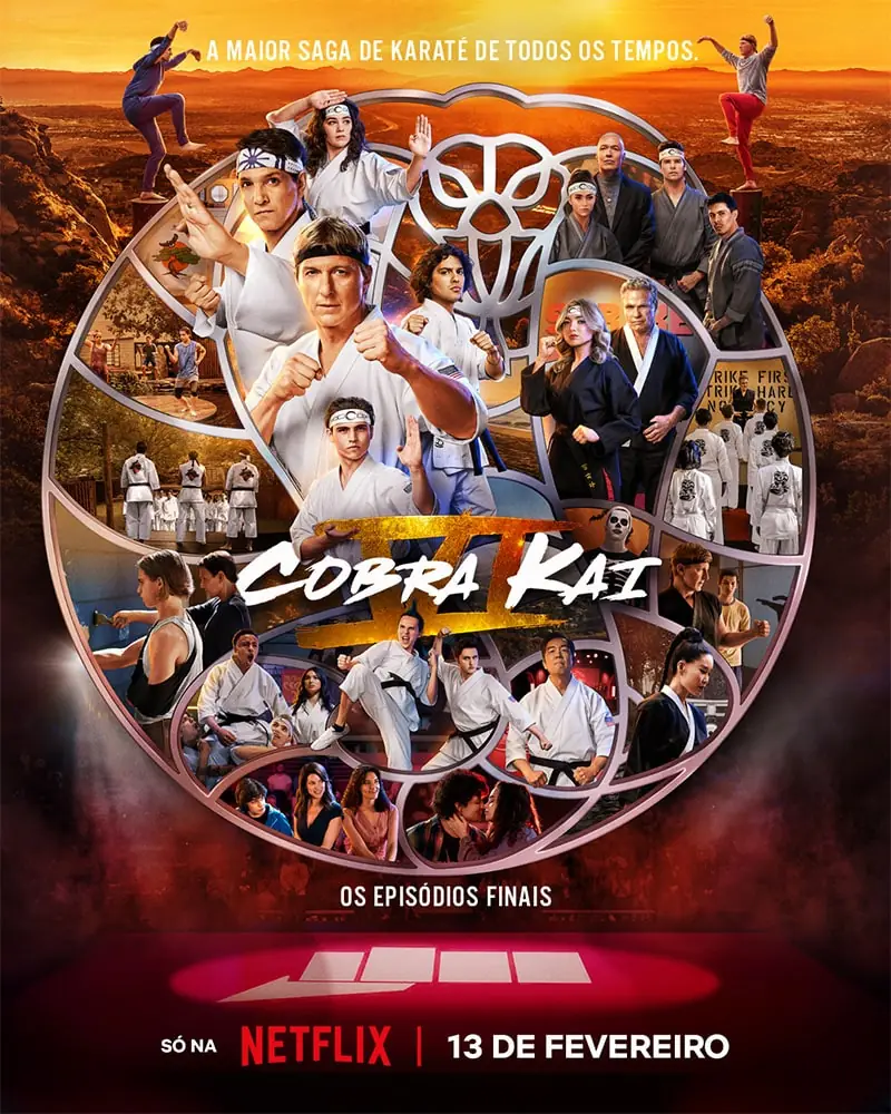 cobra kai 6c poster final netflix pt