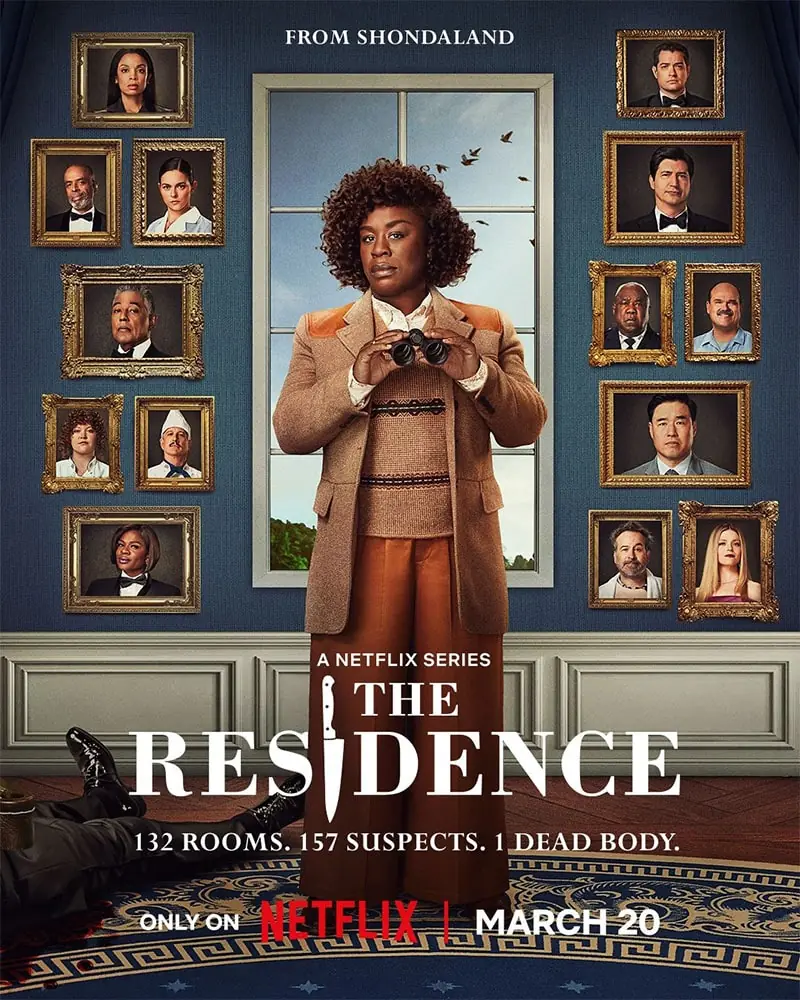 the residence poster netflix