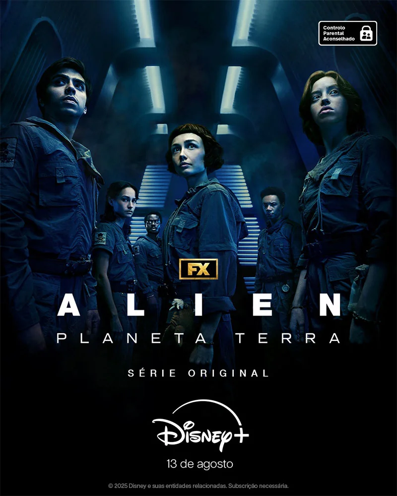 alien earth planeta terra final poster disney pt