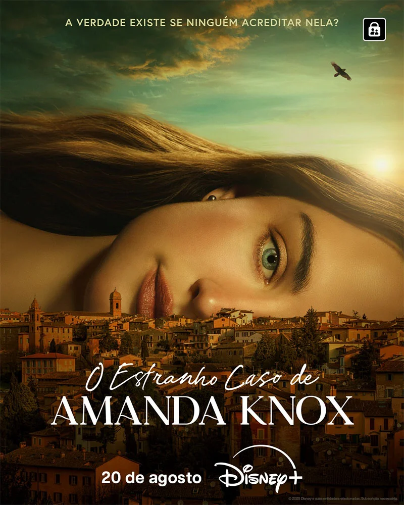 O Estranho Caso de Amanda Knox poster disney pt