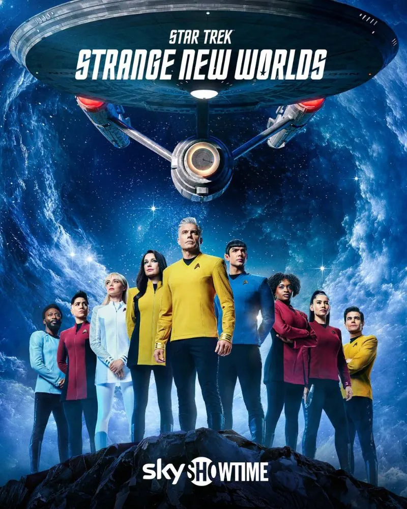 star trek strange new worlds 4 poster skyshowtime
