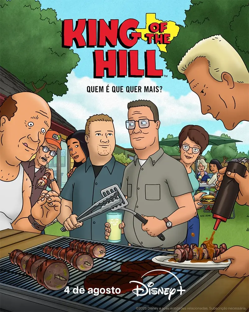 king of the hill poster disney+ pt