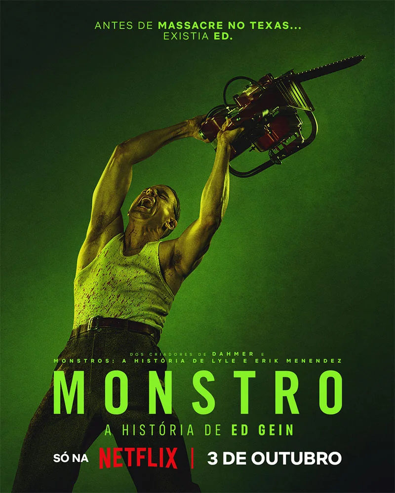 monster ed gein poster netflix pt