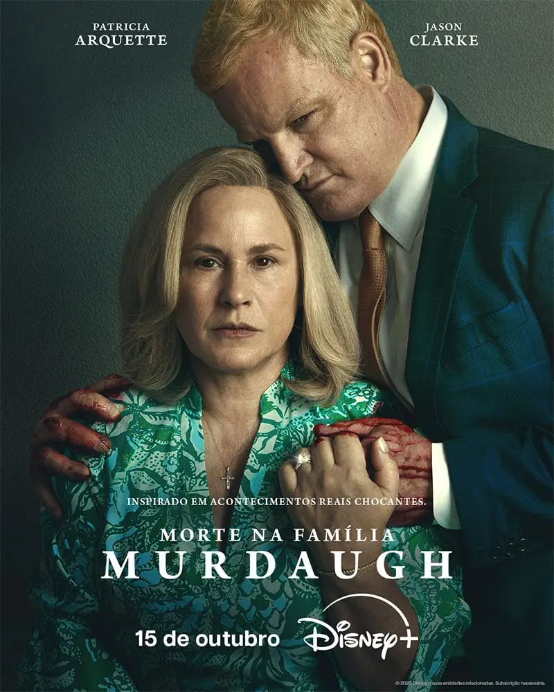 Morte na Família Murdaugh Death in the Family poster disney pt