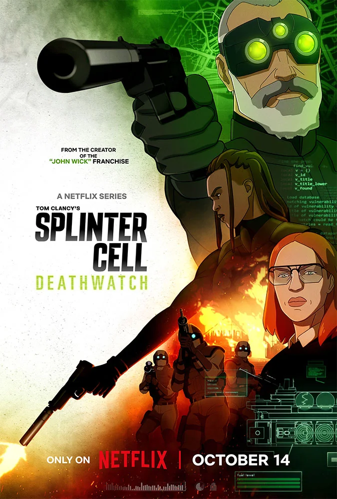 Splinter Cell Deathwatch poster netflix