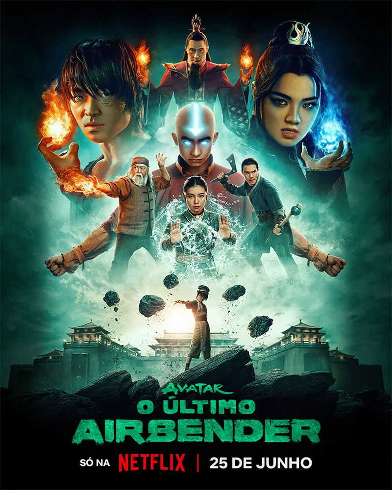 Avatar the last airbender poster final netflix pt