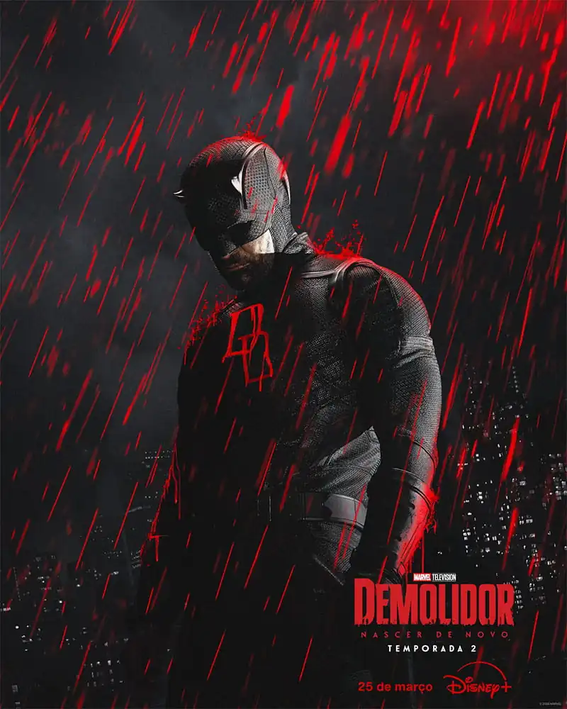Marvel Daredevil Born Again Demolidor 2 poster disney pt
