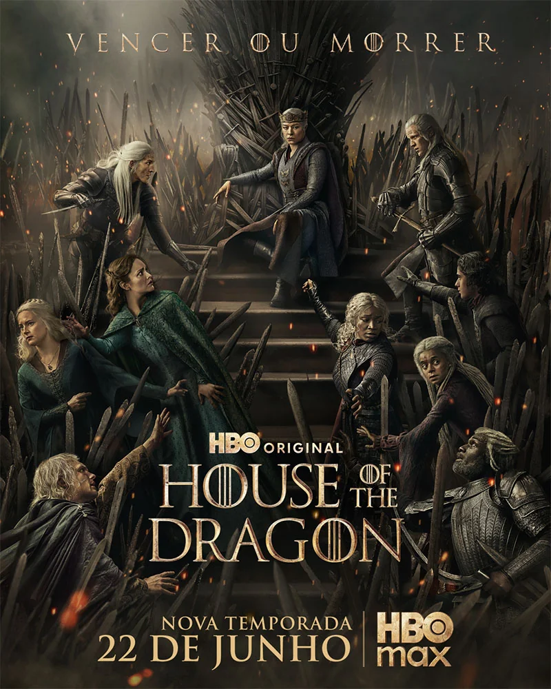 House of the Dragon 3 poster final hbo max pt