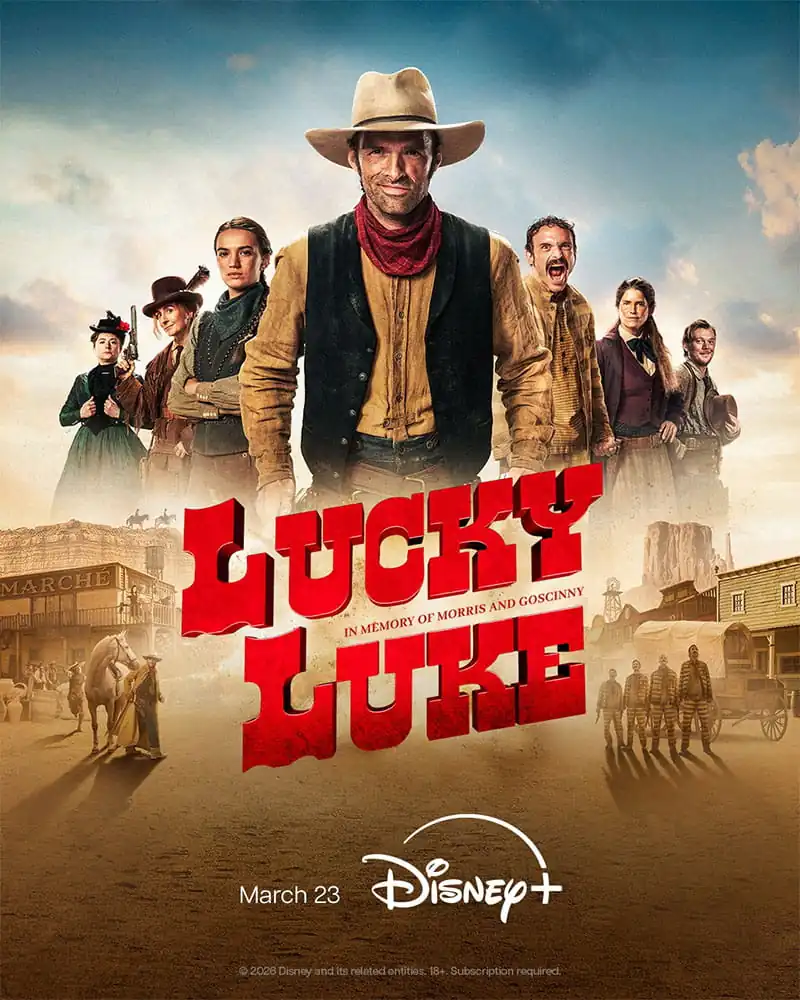 lucky luke poster disney en