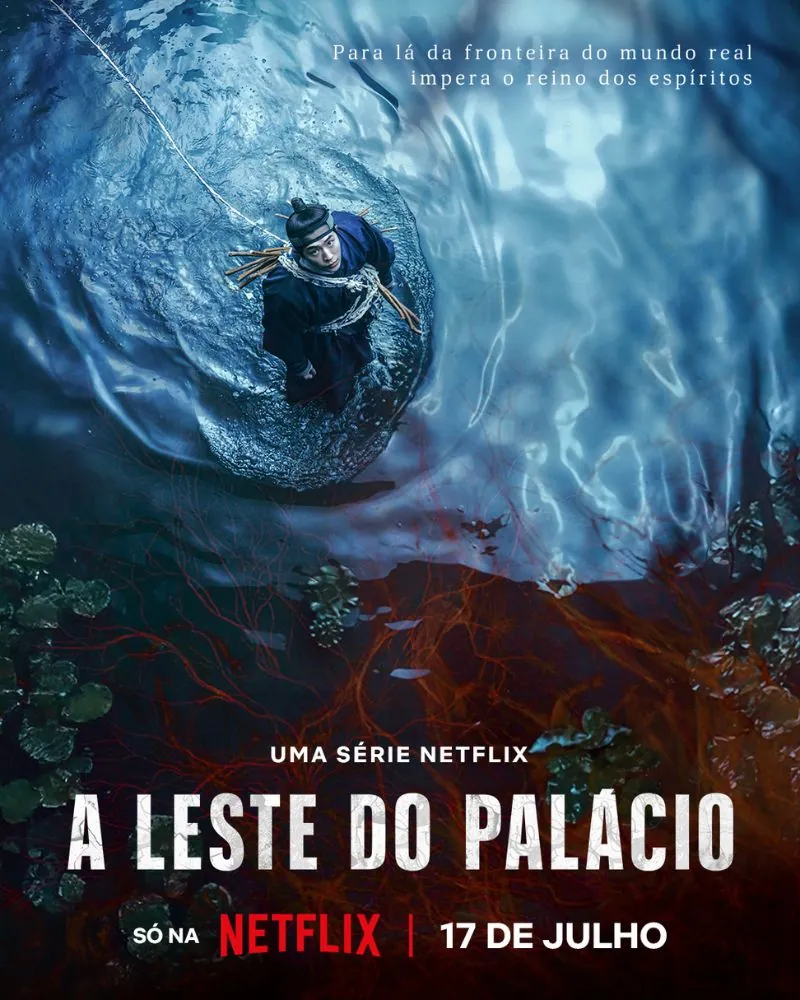 a leste do palácio poster netflix pt